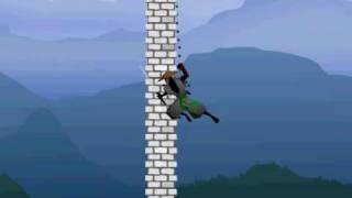 2D Ninja, huge level, new climbing mechanic, first enemy