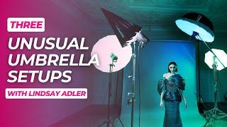 3 Unusual Umbrella Setups with Lindsay Adler