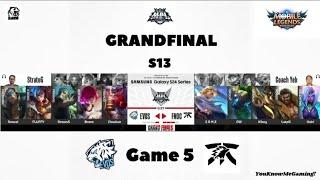 EVOS vs Fnatic ONIC | GAME 5 | GRAND FINAL MPL ID S13 | MOBILE LEGENDS