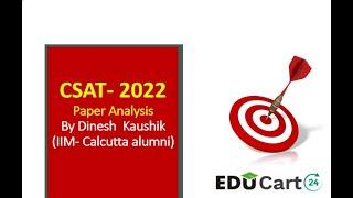 CSAT-2022 Paper-2 answer keys, solution and analysis