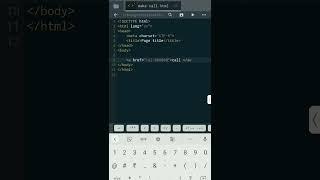 html code to make a call | call direct from website | html in Android | call from website | rkd cs