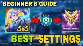 BEST SETTINGS in Mobile Legends to Improve Game Performance