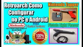 Como usar pistola para jogar no Retroarch Usando Mouse ou touch screen e Facil e Rapido aprenda hoje