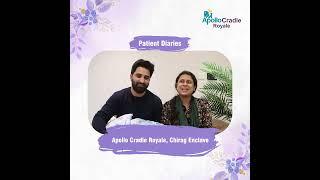 Patient Testimonial -  Mrs. Sana | Birthing Experience | Apollo Cradle