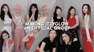 making itzyglow an official group