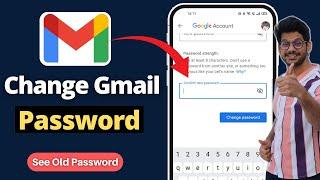 Gmail ka password Change kaise kare | How to change gmail Password | Change Google account password