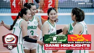 NCAA Season 98 WVT | Game Highlights: Benilde vs SSC-R | February 18, 2023