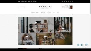 Videblog: A Responsive WordPress Blog Theme        Avetis Denholm