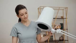 Unboxing 4BLANC Alize Nail Dust Collector and Assembling It For the First Use and Getting Around