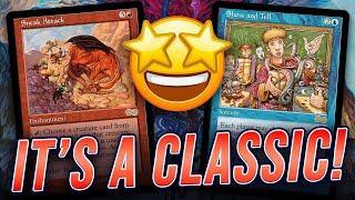 A CLASSIC RETURNS! Legacy Sneak & Show — Show and Tell + Sneak Attack | Magic: The Gathering MTG