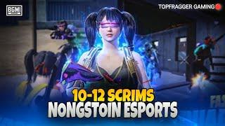 NONGSTOIN ESPORT 10-12 scrims | TOPFRAGGER GAMING IS LIVE | ROAD TO 3K SUBSCRIBERS️