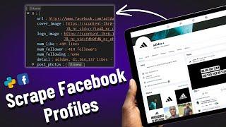 Scrape Facebook Profiles with Python (No Login Required)