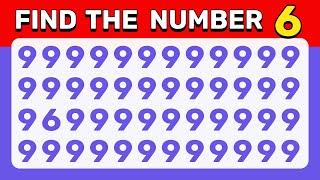 Find the ODD Number or Letter | Eyesight Challenge | Ultimate Brain Quiz