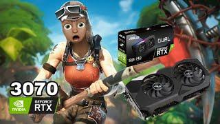 Die Beste Grafikkarte - RTX 3070 - ( Unboxing + Fortnite Test ) FPS