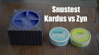 Snustest - Kardus vs. Zyn