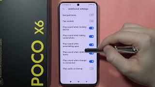 POCO X6: Turn Off Startup Sounds #howtodevices