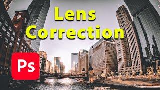 Easily Fix Lens Correction Distortion in Adobe Photoshop