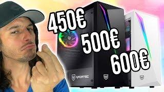 Como comprar TU PC GAMING BARATO en 2021(600€, 500€, 450€) - 3 Presupuestos PC Gamer