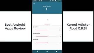 Kernel Adiutor Root 0.9.31, Best Android Apps Review