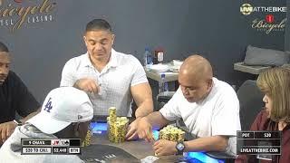 $20/$40 Limit Holdem on Live at the Bike w/ Wayne "D22-soso" Chiang and Dale Burner