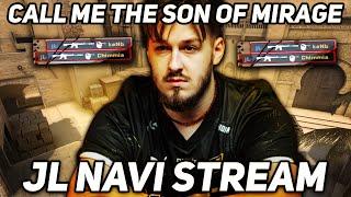 (NAVI JL) SHOWS A MASTER CLASS AT THE MIRAGE | NEW NAVI PLAYER STREAM | JL CS:GO