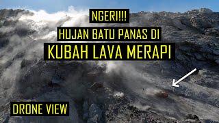 NGERI!!! HUJAN BATU PANAS DI KUBAH LAVA MERAPI | UPDATE 19 SEPTEMBER 2024