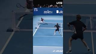 Rublev couldn’t handle this Monfils stunner!  #tennis #sports #uts #gaelmonfils #tennislife