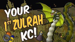 Zulrah Guide for Beginners OSRS | First Zulrah Kc!