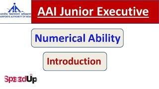 AAI Numerical Ability Introduction By Rajat Sir | AAI Junior Executive | #speedupeducation