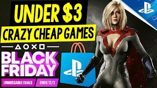 GREAT PSN Game Deals UNDER $3! PSN BLACK FRIDAY 2024 EXTREMELY CHEAP PS4/PS5 Games to Buy