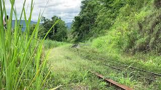 Steam train climbing Rio Natal grade