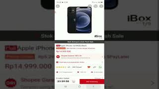 flash sale shopee #shorts iphone 12