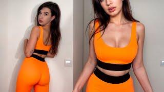 [4K] Transparent Try On Haul | Sport Outfit | Get Ready With Camille (2024)