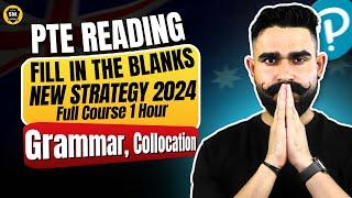PTE Full Reading Course 1 Hour | Fill in the Blanks, Collocation, Grammar Rules 2024 | SM Academy