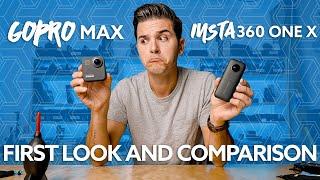 GoPro MAX FIRST LOOK vs. Insta360 ONE X - ROLLERBLADING FAIL