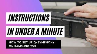 How To Use Samsung Q Symphony