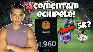 COMENTAM Echipele Abonatilor Si FACEM 5K Subscriberi?-FC Mobile Romania LIVE