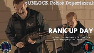 eUNLOCK Police Department Rank Up Day