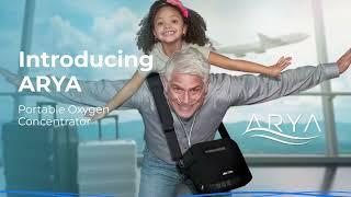 Introducing the ARYA Q Portable Oxygen Concentrator