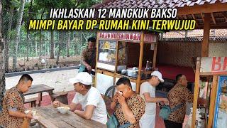 DIMAS ASAL MALANG IKHLASKAN 12 MANGKUK BAKSO | MIMPI BAYAR DP RUMAH KINI TERWUJUD