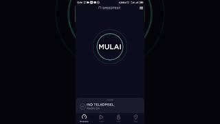 Speed Test Telkomsel pakai APN Default / Bawaan, di kalimantan tengah, kota kuala pembuang