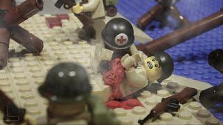 LEGO WW2 BATTLE: NORMANDY D-DAY LANDING - LEGO SAVING PRIVATE RYAN
