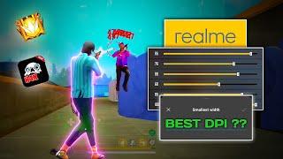 Realme H4X SettingAfter OB40 Update Free Fire Best Dpi + Hud + Sensitivity ️ NVT Gamer