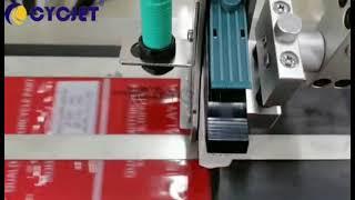 CYCJET TIJ Thermal Foaming Piezo Inkjet Printer for Red PE Plastic Bag Letters No  Online Printing