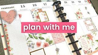 Plan with me in The Happy Planner | FLOWER power | before the pen