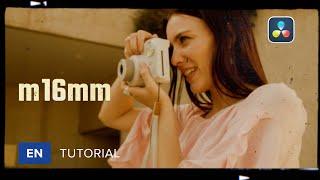 m16mm DV Tutorial - Add a vintage feel to your edit in DaVinci Resolve - MotionVFX