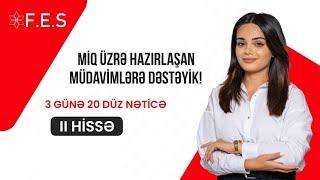 100 SUALLIQ SINAQ İLƏ PROQRAMI TAM TƏKRAR EDƏK | II HİSSƏ | FİDAN İSGƏNDƏROVA