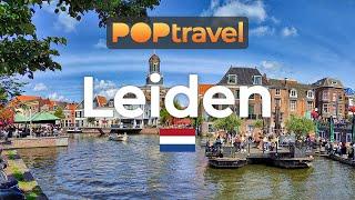 Walking in LEIDEN / Netherlands - 4K 60fps (UHD)