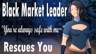 |ASMR| Black Market Leader Rescues You|Tough Girl| |Tomboy| |Roleplay| |Soft Voice|