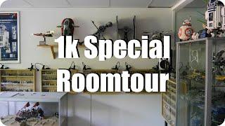 SPACE BRICKS LEGO Roomtour 2019 – 1000 Abonnenten Special [Vielen Dank]  Star Wars | SPACE BRICKS